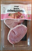Benfrie svinekoteletter