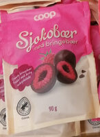 Sjokobær med bringebær