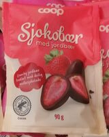 Sjokobær med jordbær