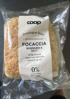 FOCACCIA - Rosmarin & Salt