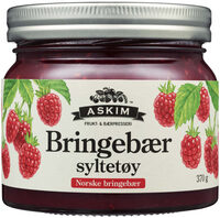 Bringebærsyltetøy 370g Askim