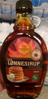 Økologisk Mørk Lønnesirup