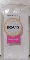 Donuts med rosa glasur