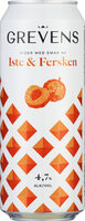 Grevens Cider Iste&Fersken 0,5l boks