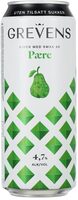 Grevens Cider Pære u/Sukker 0,5l boks