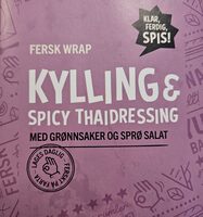 Wrap Kylling & Spicy Thaidressing
