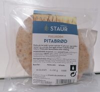 Fullkorn Pitabrød