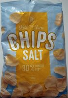 R Lett & Sprø Chips Salt 30% mindre fett