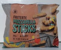 Friterte Mozzarella Sticks