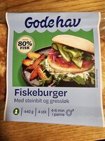 Gode hav Fiskeburger Med Steinbit