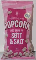 Popcorn med smak av Søtt & Salt
