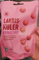 Lakriskuler Bringebær