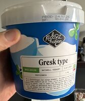 Naturell Yoghurt Gresk Type