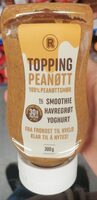 Topping Peanøttsmør