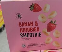Banan & Jordbær Smoothie