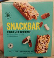 Snackbar Kokos med Sjokolade