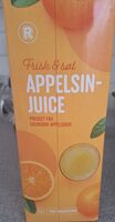 Frisk & Søt Appelsinjuice presset fra solmodne appelsiner