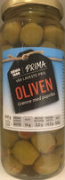 Grønne Oliven med Paprika