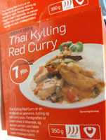 Thai kylling red curry