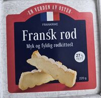 Fransk rødkittost