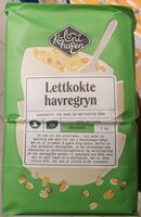 Lettkokte Havregryn Økologisk