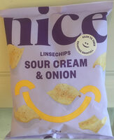 Linsechips Sour Cream & Onion