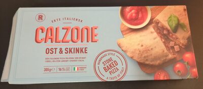 Calzone ost og skinke