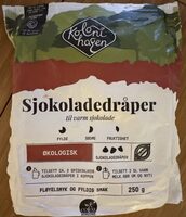 Sjokoladedråper til varm sjokolade