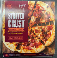Stuffed Crust BBQ Meat Feast pizza