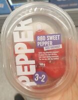 Rød Sweet Pepper