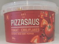 Pizzasaus Tomat - Chiliflakes krydret med sort pepper