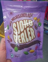 Sjokoperler med melkesjokolade