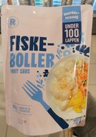 Fiskeboller i hvit saus