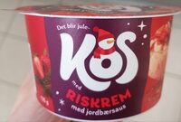 Riskrem Med Jordbærsaus
