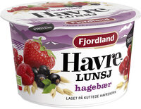 Fjordland Havrelunsj med Hagebær 150g
