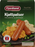 Fjordland Kjøttpølser med Potetmos 538g