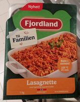 Lasagnette med kjøttdeig og grønnsaker