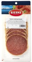 Salami m/Italiensk Ost skivet 100g Bjerke