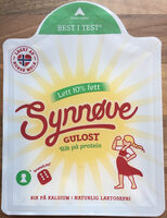 Synnøve Gulost Lett 10% fett skivet