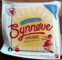 Gulost lett 16% fett