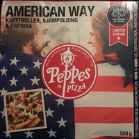 American Way Kjøttboller, Sjampinjong og Paprika