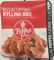Pizzatopping Kylling BBQ