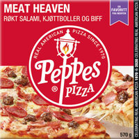 Peppes Pizza Meat Heaven 555g