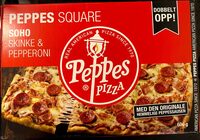 Peppes Square SOHO Skinke & Pepperoni