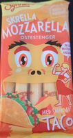 Skrella Mozzarella Ostestenger Med Smak Av Taco