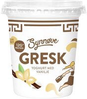 Gresk Yoghurt med Vanilje