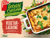 Vegetarlasagne Green Cuisine 450g Findus
