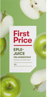 Eplejuice fra konsentrat