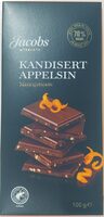 Kandisert Appelsin Mørk Melkesjokolade
