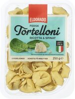 Tortelloni Ricotta og Spinat